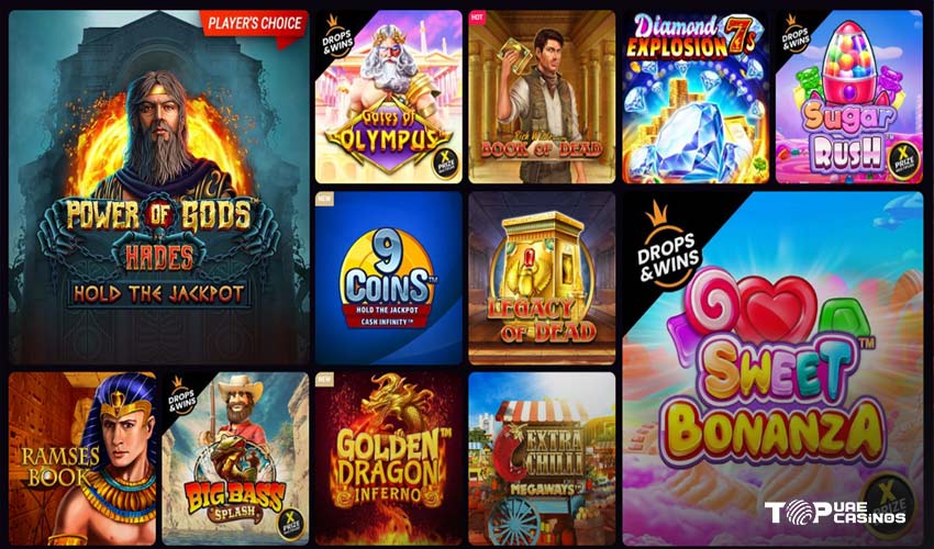 Games at Farouk Casino