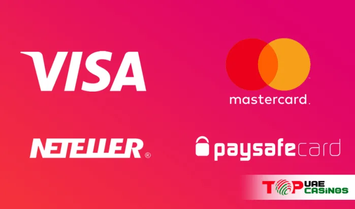 payment methods at Spin Casino 