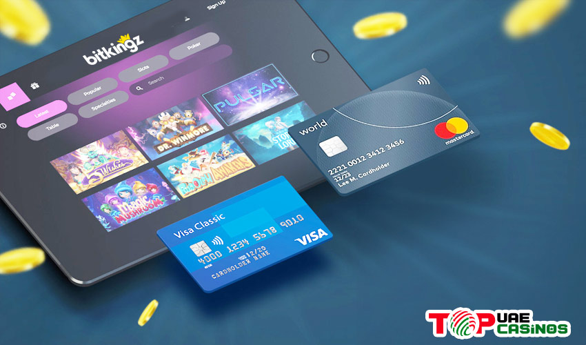 Payments at Bitkingz Casino