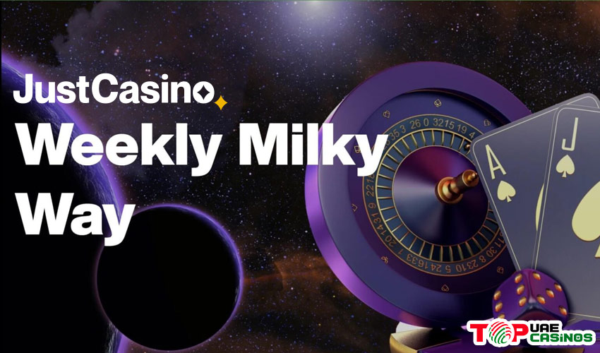 Weekly bonus at Just Casino 