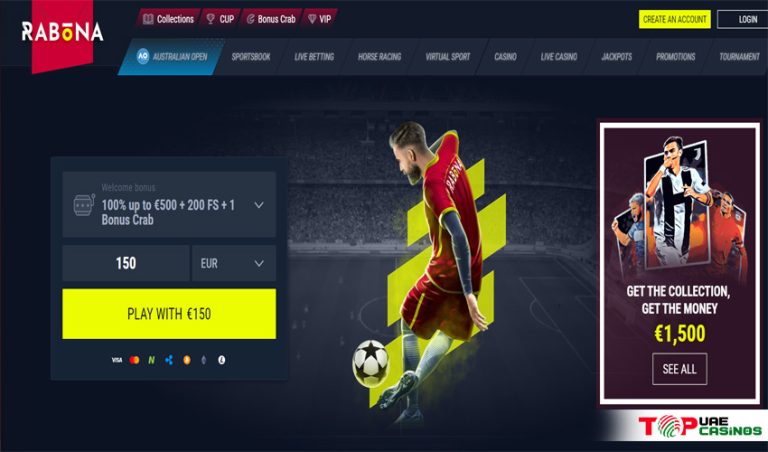 Rabona Casino | Get 100% up to €500 | Sportsbook 2025