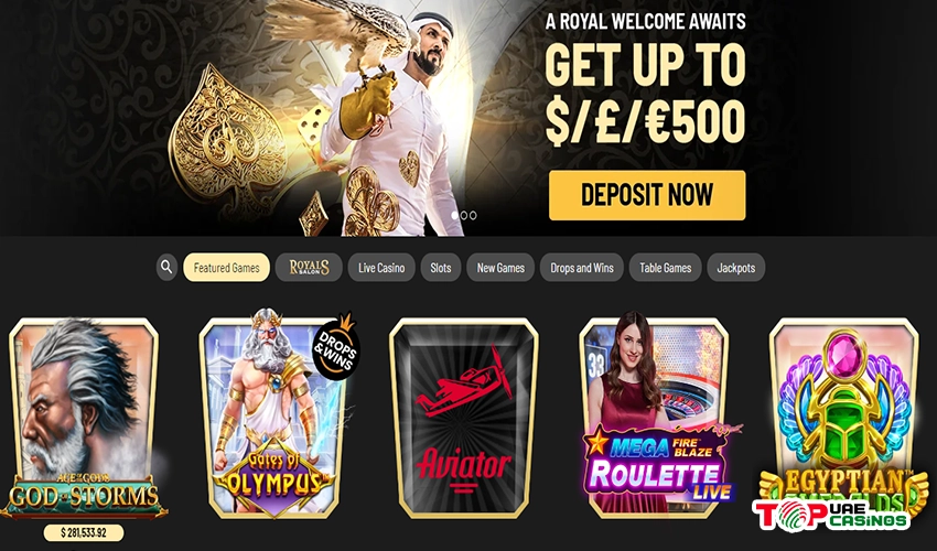 Royals Casino Bonuses and Promotions